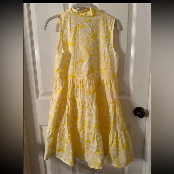 Target x Lisa Marie Fernandez Yellow Floral Sundress Size XS NWT - Picture 2 of 3